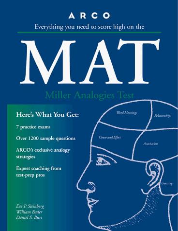 Cover for Everything you need to score high on the MAT, Miller Analogies Test