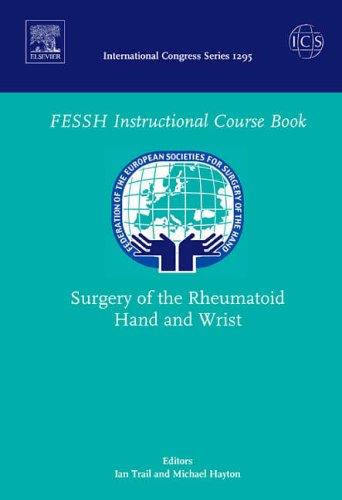 Cover for Surgery of the Rheumatoid Hand and Wrist