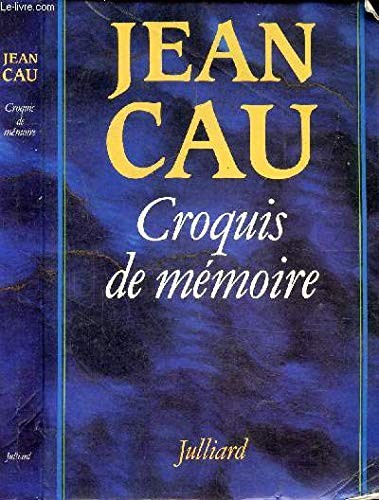 Cover for Croquis de mémoire