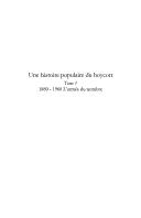 Cover for Une histoire populaire du boycott