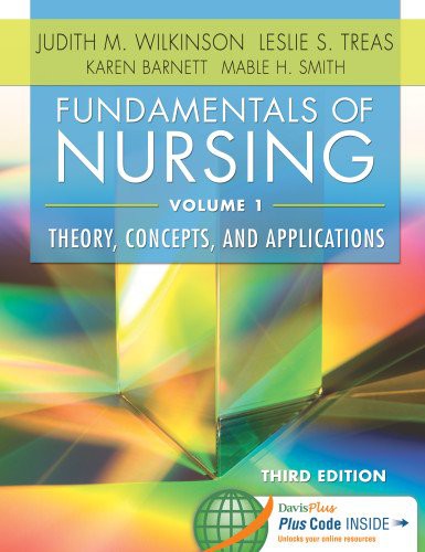 Cover for Fundamentals of Nursing - Vol 1
