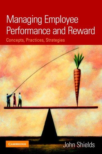 Cover for Managing Employee Performance and Reward