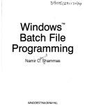 Cover for Windows batch file programming