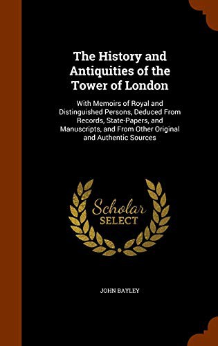 Cover for The History and Antiquities of the Tower of London