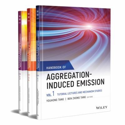 Cover for Handbook of Aggregation-Induced Emission