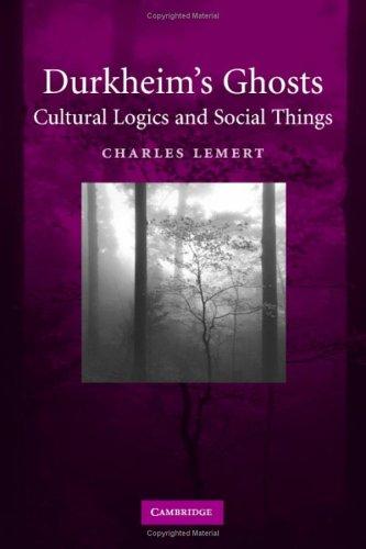 Cover for Durkheim's Ghosts