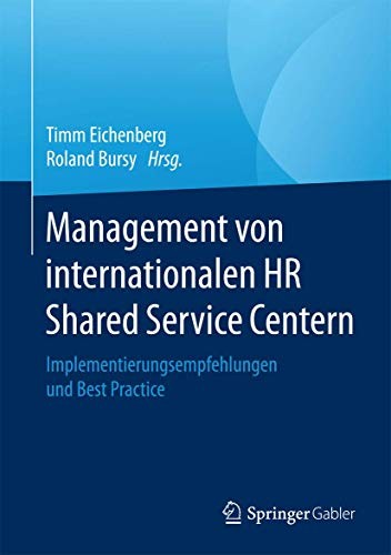 Cover for Management von internationalen HR Shared Service Centern