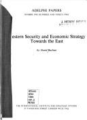 Cover for Western security and economic strategy towards the East