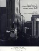 Cover for Proceedings of the Sixteenth Annual Conference of the Cognitive Science Society