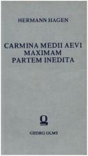Cover for Carmina Medii Aevi maximam partem inedita.