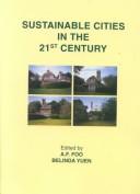 Cover for Sustainable cities in the 21st century