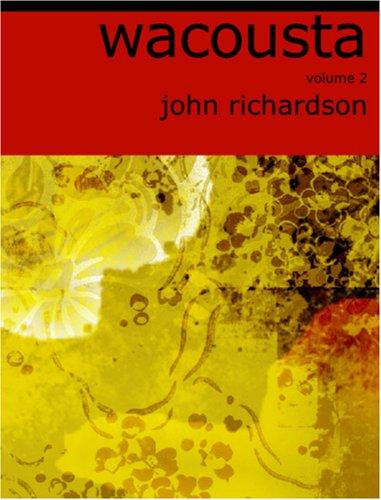 Cover for Wacousta  (Large Print Edition)