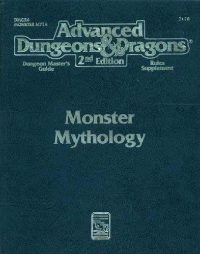Cover for Monster Mythology (Advanced Dungeons & Dragons: Dungeon Master's Guide Rules Supplement/2128/Dm5r4)