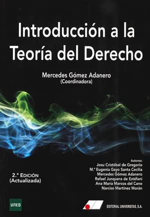 Cover for Introducción a la teoría del derecho del grado de criminología