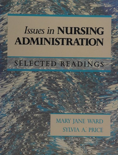 Cover for Issues in nursing administration