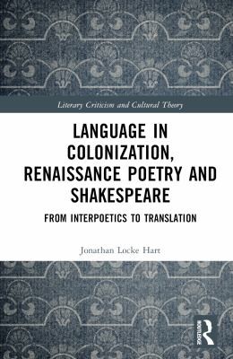 Cover for Language in Colonization, Renaissance Poetry and Shakespeare