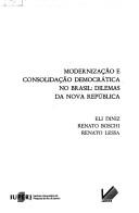Cover for Modernização e consolidação democrática no Brasil