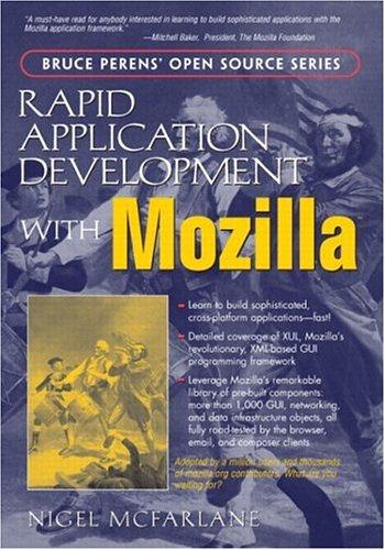 Cover for Rapid Application Development with Mozilla