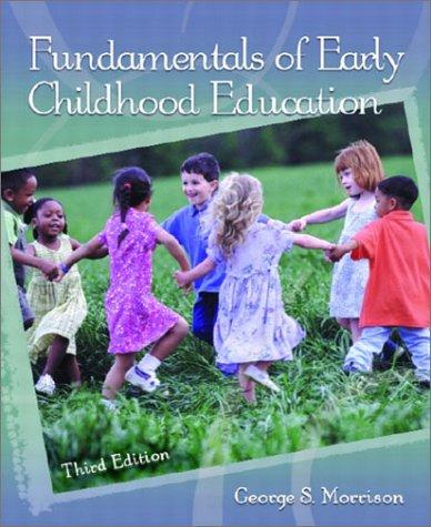 Cover for Fundamentals of early childhood education
