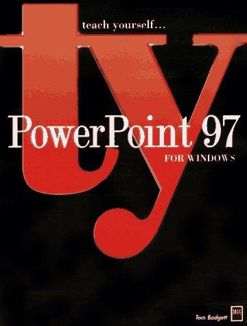 Cover for PowerPoint 97 for Windows