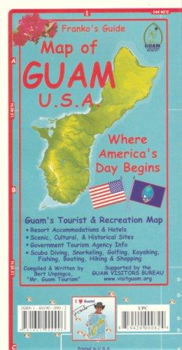 Cover for Franko's Guide Map of Guam USA