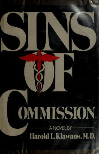 Cover for Sins of commission
