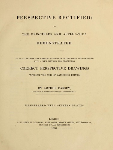 Cover for Perspective rectified