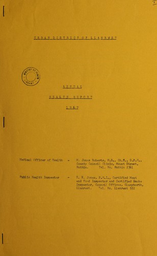 Cover for [Report 1967]
