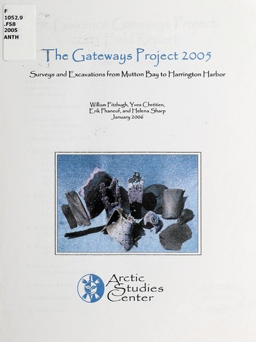 Cover for Surveys and excavations from Mutton Bay to Harrington Harbor