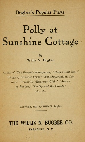 Cover for Polly at Sunshine cottage