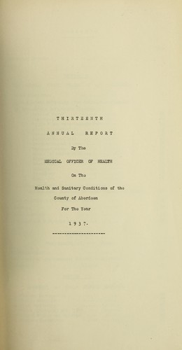 Cover for [Report 1937]