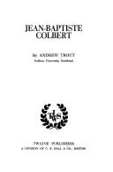 Cover for Jean-Baptiste Colbert