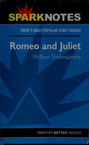 Cover for Spark Notes Romeo and Juliet