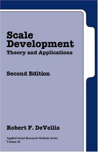 Cover for Scale Development