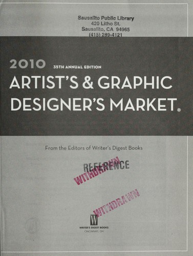 Cover for 2010 artist's & graphic designer's market