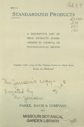 Cover for Standardized products