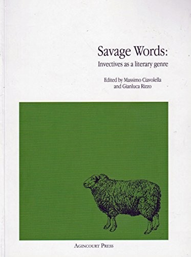 Cover for Savage Words
