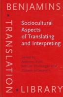 Cover for Sociocultural Aspects of Translating and Interpreting (Benjamins Translation Library)