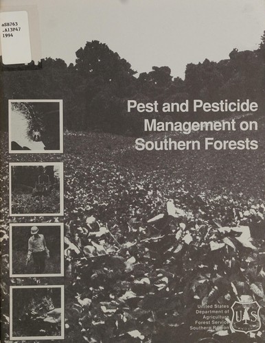 Cover for Pest and pesticide management on southern forests.