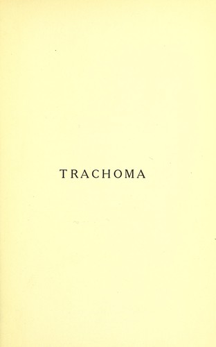 Cover for Trachoma