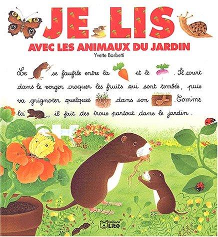 Cover for Je lis avec les animaux du jardin