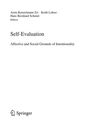 Cover for Self-evaluation