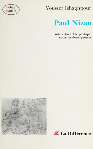 Cover for Paul Nizan