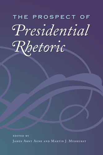 Cover for The Prospect of Presidential Rhetoric