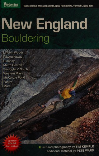 Cover for New England Bouldering