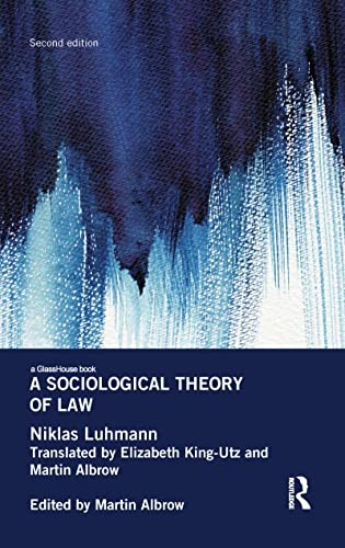 Cover for Sociological Theory of Law