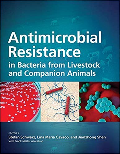 Cover for Antimicrobial resistance in bacteria from livestock and companion animals