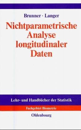 Cover for Nichtparametrische Analyse longitudinaler Daten.