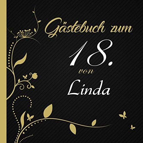 Cover for Gästebuch Zum 18. Von Linda