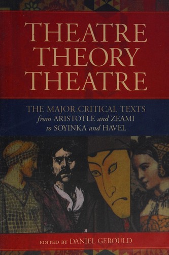 Cover for Theatre, theory, theatre
